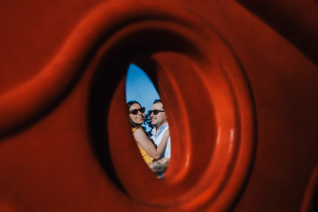 Sesión preboda de Eunice & Sebastian en Centro de Zapopan, Jalisco, Mexico