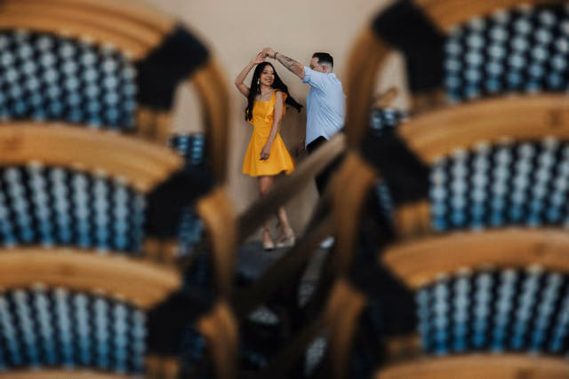 Sesión preboda de Eunice & Sebastian en Centro de Zapopan, Jalisco, Mexico