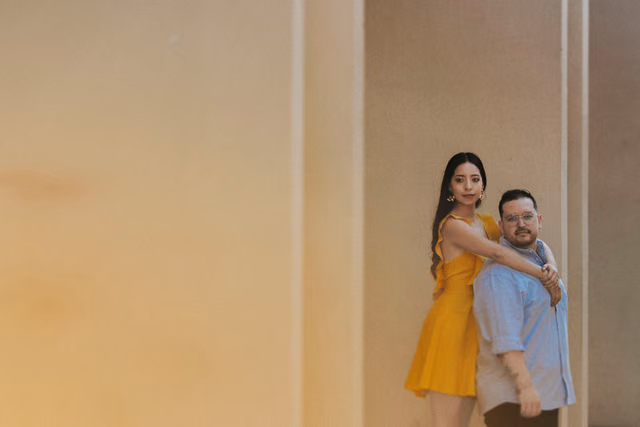 Sesión preboda de Eunice & Sebastian en Centro de Zapopan, Jalisco, Mexico