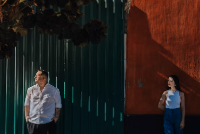 Sesión preboda de Eunice & Sebastian en Centro de Zapopan, Jalisco, Mexico