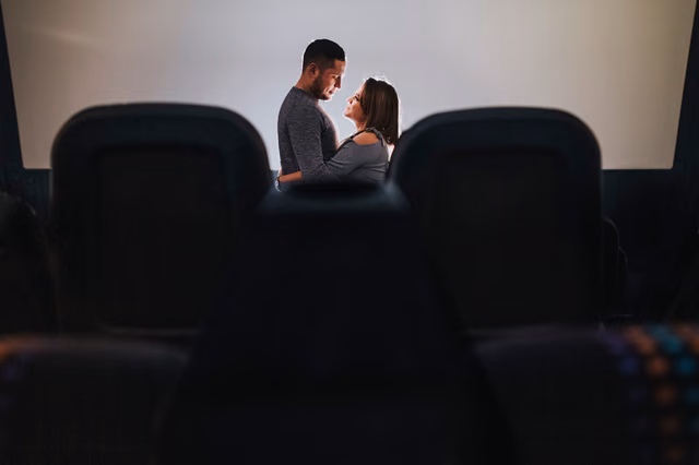 Sesión preboda de Pao & Jordan en Cinepolis, Mercado Juarez, Mercado Mexico, Plaza Midtown, Guadalajara, Jalisco