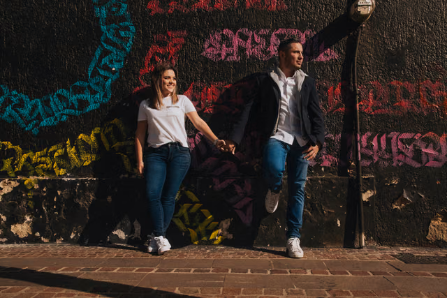 Sesión preboda de Pao & Jordan en Cinepolis, Mercado Juarez, Mercado Mexico, Plaza Midtown, Guadalajara, Jalisco