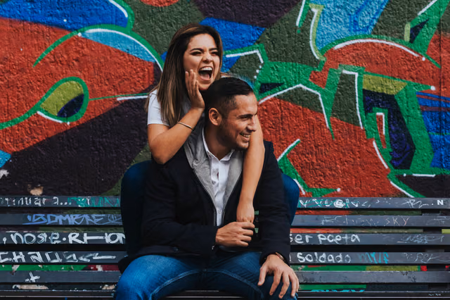 Sesión preboda de Pao & Jordan en Cinepolis, Mercado Juarez, Mercado Mexico, Plaza Midtown, Guadalajara, Jalisco