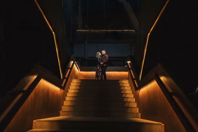 Sesión preboda de Pao & Jordan en Cinepolis, Mercado Juarez, Mercado Mexico, Plaza Midtown, Guadalajara, Jalisco