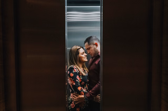 Sesión preboda de Pao & Jordan en Cinepolis, Mercado Juarez, Mercado Mexico, Plaza Midtown, Guadalajara, Jalisco