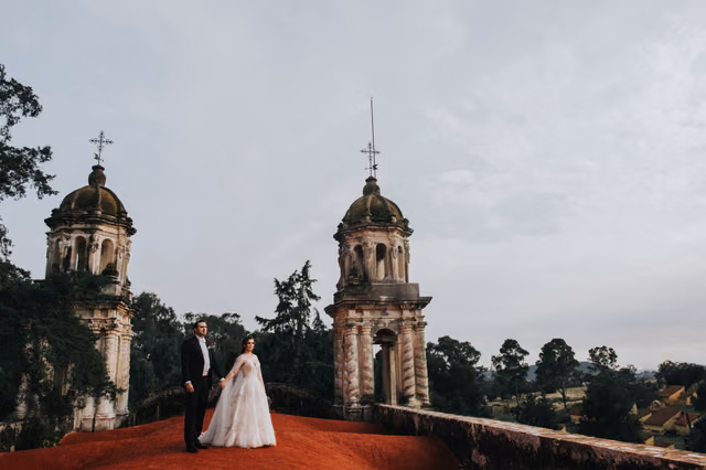 Boda de Joy & Daniel en Hacienda Amalucan, Puebla, Mexico