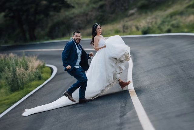 Sesión de trash the dress de Tania & Eduardo en Huaxtla