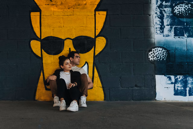Sesión de compromiso de Nayra & Miguel en Galeria de Arte Peruzzi