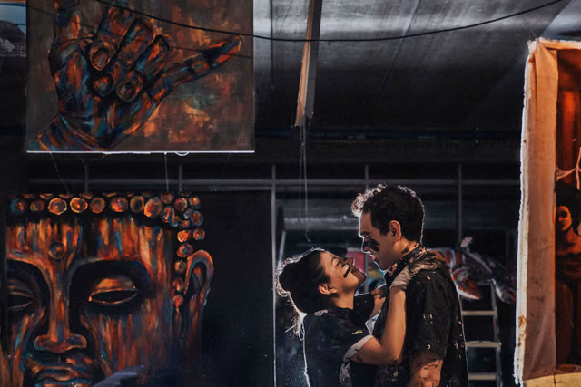 Sesión de compromiso de Nayra & Miguel en Galeria de Arte Peruzzi