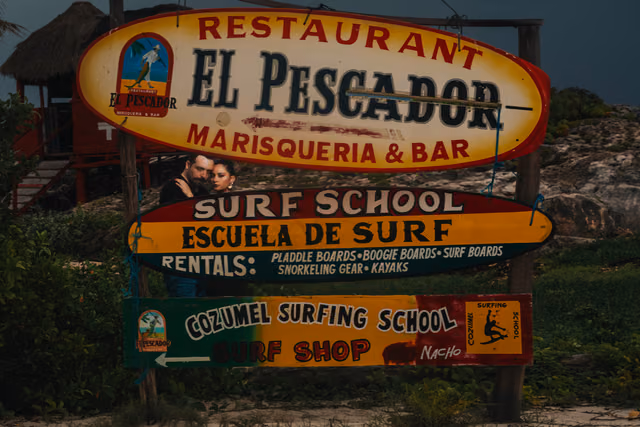 Marena & Florent — Isla Cozumel, Quintana Roo, Mexico
