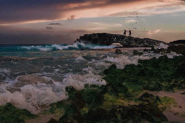 Marena & Florent — Isla Cozumel, Quintana Roo, Mexico