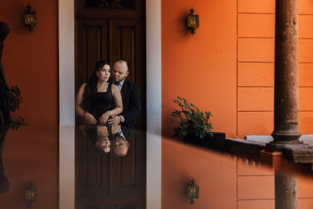 Sesión preboda de Norma & Gera en La casa de los abanicos, Guadalajara jalisco
