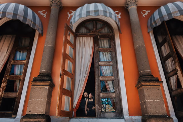Sesión preboda de Norma & Gera en La casa de los abanicos, Guadalajara jalisco
