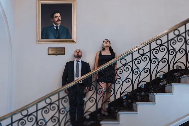 Sesión preboda de Norma & Gera en La casa de los abanicos, Guadalajara jalisco