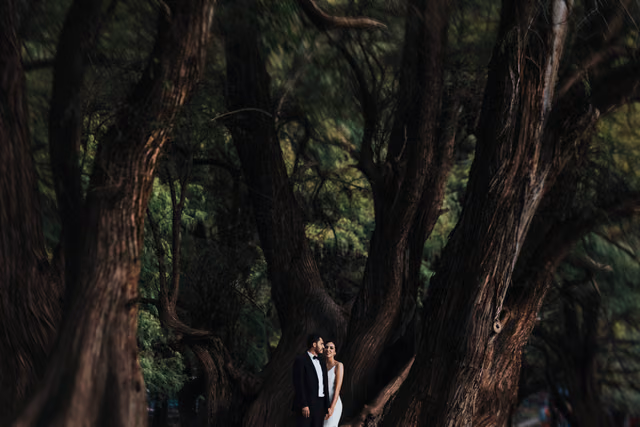 Sesión de trash the dress de Montze & Alex en Lago de Camécuaro, Michoacan de ocampo