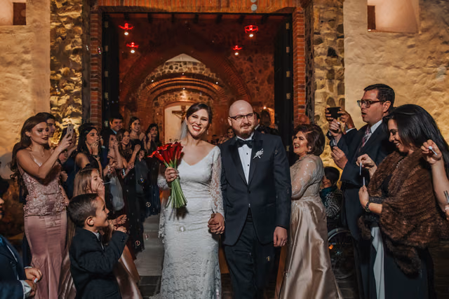 Boda de Paola & Christopher en Mesón de San Agustín, Tlajomulco de Zuñiga