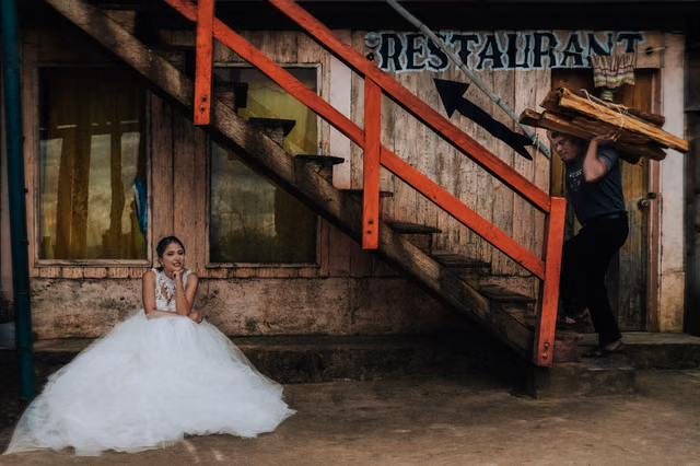 Sesión de trash the dress de Evelyn & Antonio en Oaxaca, Mazunte, Oaxaca, Mexico