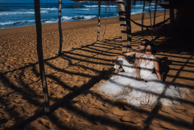 Sesión de trash the dress de Evelyn & Antonio en Oaxaca, Mazunte, Oaxaca, Mexico