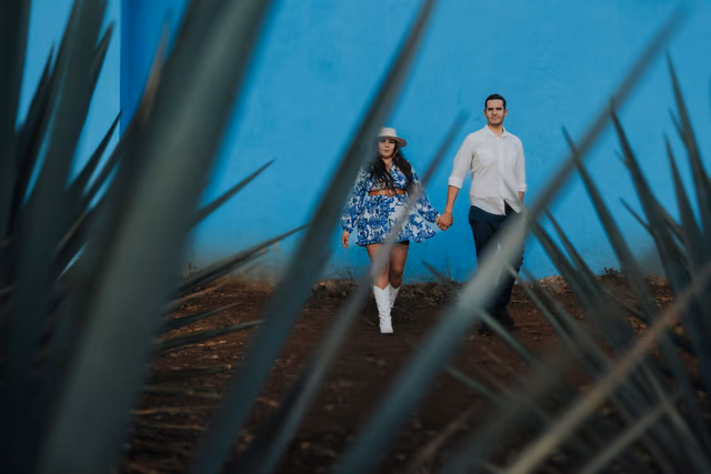 Sesión preboda de Ruby & Jorge en Tequila, Jalisco, Mexico