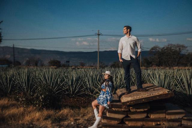 Sesión preboda de Ruby & Jorge en Tequila, Jalisco, Mexico
