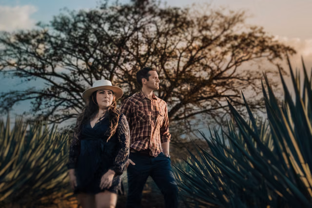 Sesión preboda de Ruby & Jorge en Tequila, Jalisco, Mexico