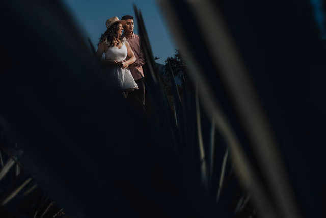 Sesión preboda de Sofia & Jonathan en Tequila, Jalisco, Mexico