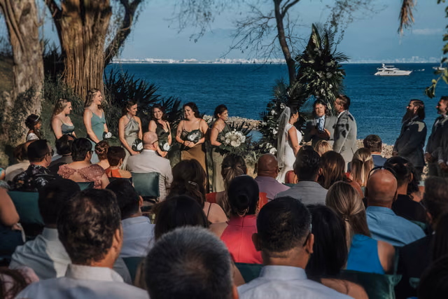 Boda de Priscila & Chris en Tizate Sea Garden, Cruz de Huanacaxtle, Nay