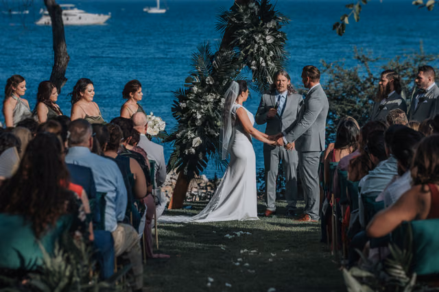 Boda de Priscila & Chris en Tizate Sea Garden, Cruz de Huanacaxtle, Nay