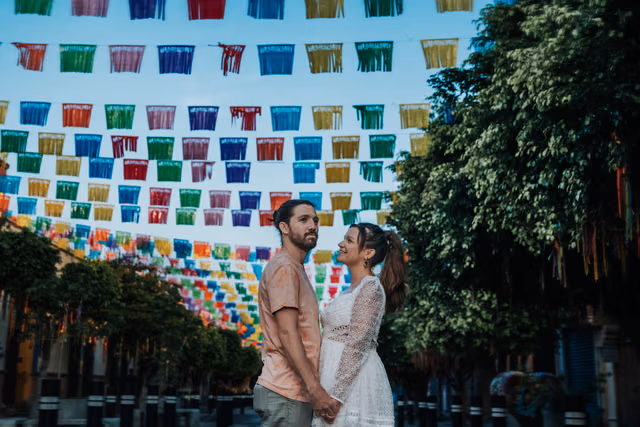 Sesión preboda de Laura & Andrew en Tlaquepaque, Jalisco, Mexico