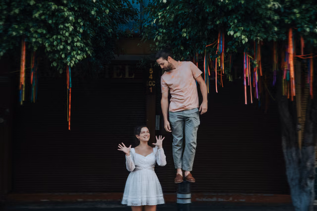 Sesión preboda de Laura & Andrew en Tlaquepaque, Jalisco, Mexico