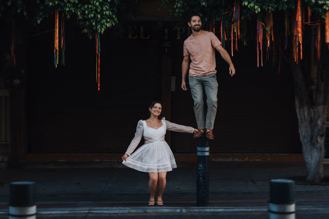 Sesión preboda de Laura & Andrew en Tlaquepaque, Jalisco, Mexico