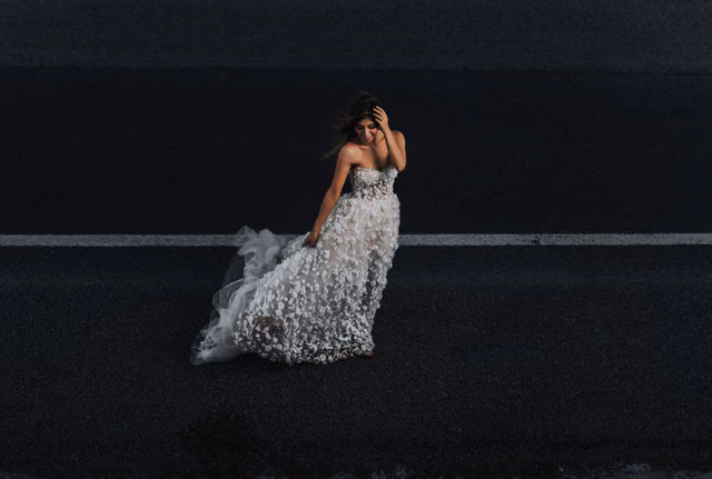 Sesión de trash the dress de Mar & Javier en Laguna seca