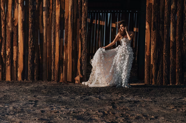 Sesión de trash the dress de Mar & Javier en Laguna seca