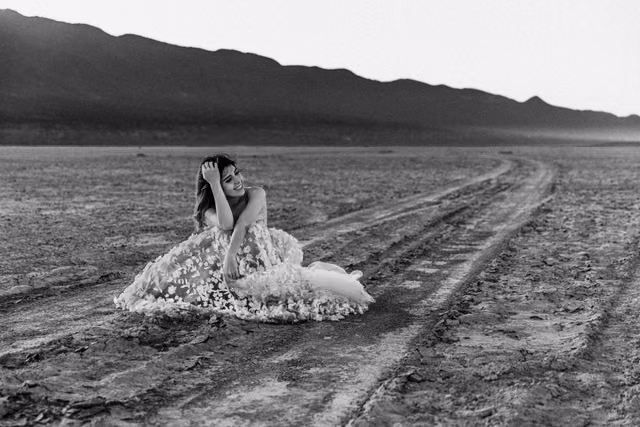 Sesión de trash the dress de Mar & Javier en Laguna seca